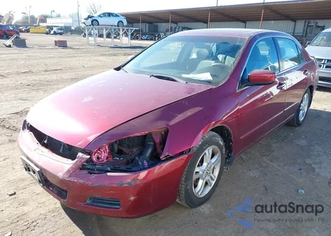 2006 Honda Accord 2.4 Ex из США, поврежденный, VIN 1HGCM56766A120148